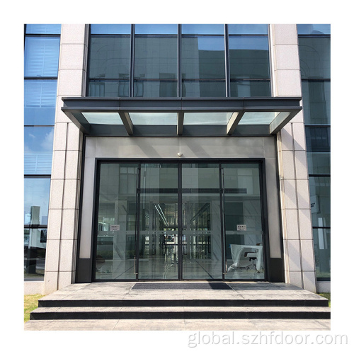 China Glass sliding automatic induction door Supplier